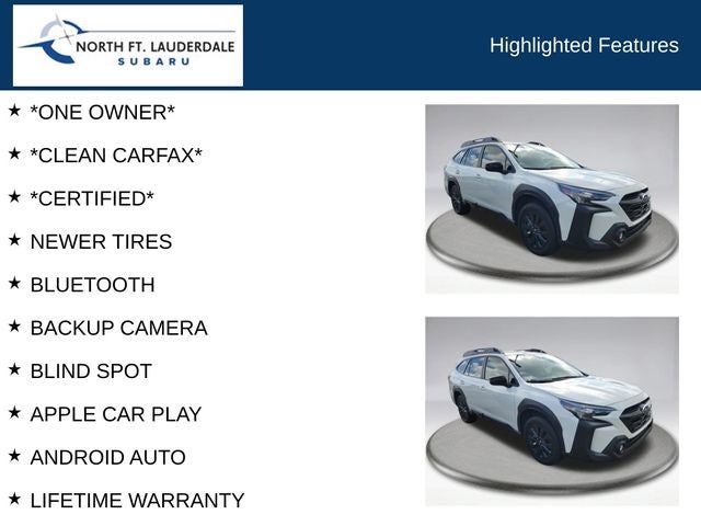 2025 Subaru Outback Onyx Edition XT