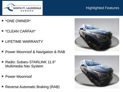 2021 Subaru Outback Onyx Edition XT