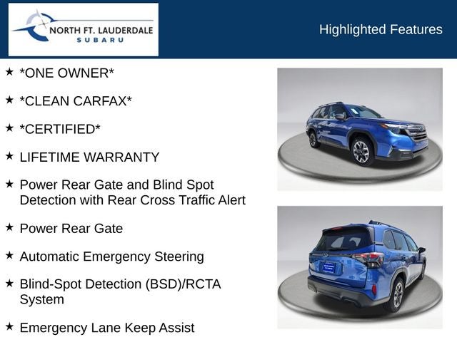 2026 Subaru Forester Premium