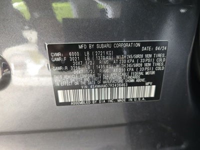 2024 Subaru Ascent Touring