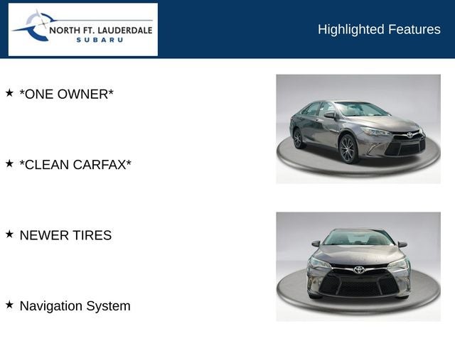 2016 Toyota Camry XSE V6