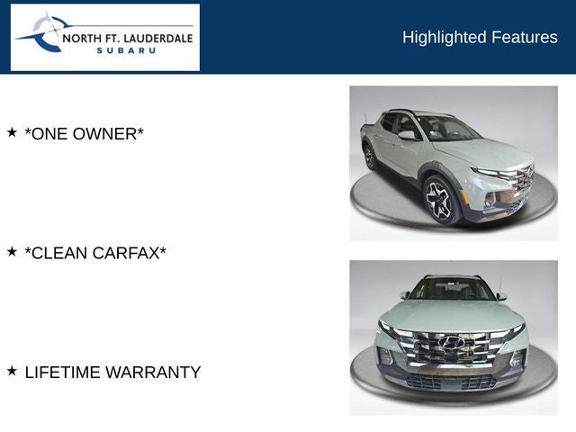 2022 Hyundai Santa Cruz Limited