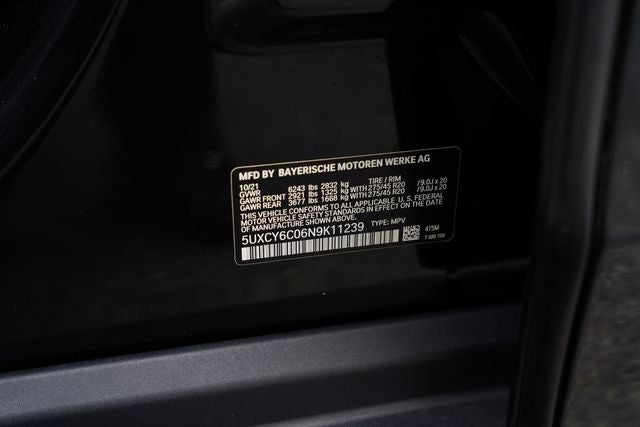 2022 BMW X6 xDrive40i