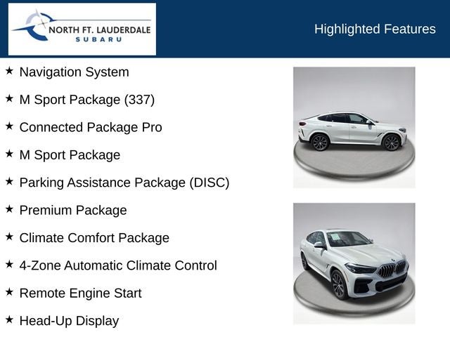 2023 BMW X6 xDrive40i