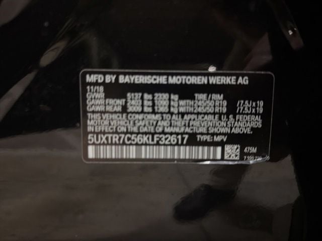 2019 BMW X3 sDrive30i