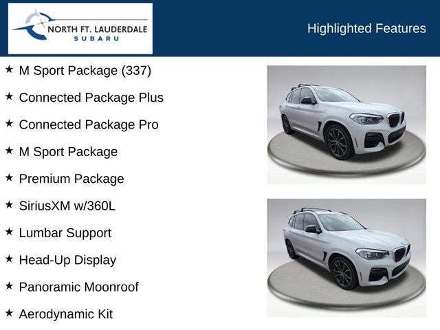 2021 BMW X3 sDrive30i