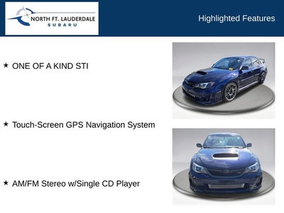 2011 Subaru Impreza WRX WRX STi Limited