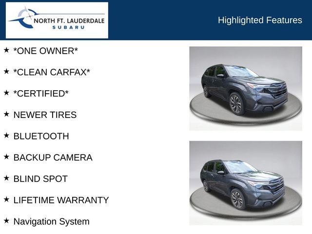 2025 Subaru Forester Touring