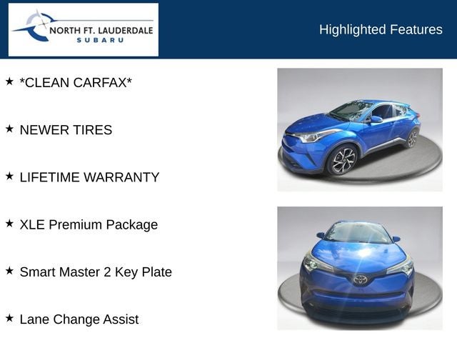 2018 Toyota C-HR XLE Premium