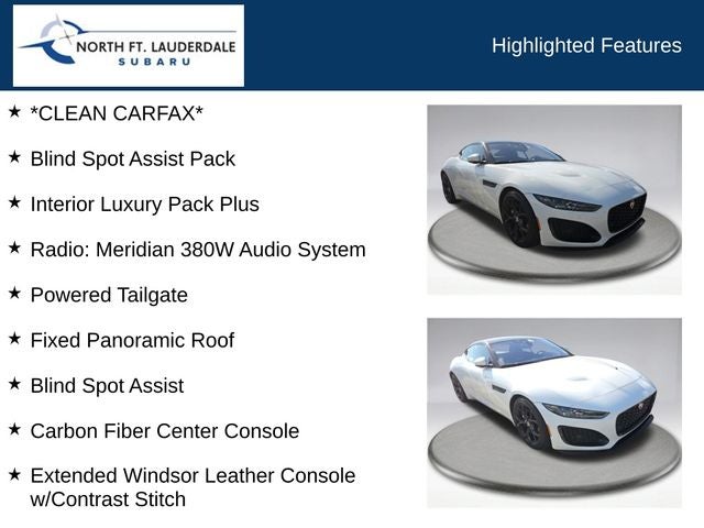 2021 Jaguar F-TYPE P300