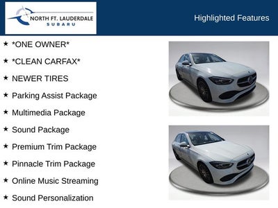 2022 Mercedes-Benz C 300 C 300 4MATIC®