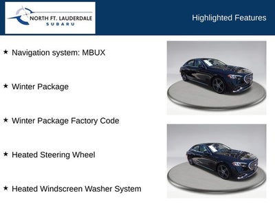 2025 Mercedes-Benz E 350 E 350