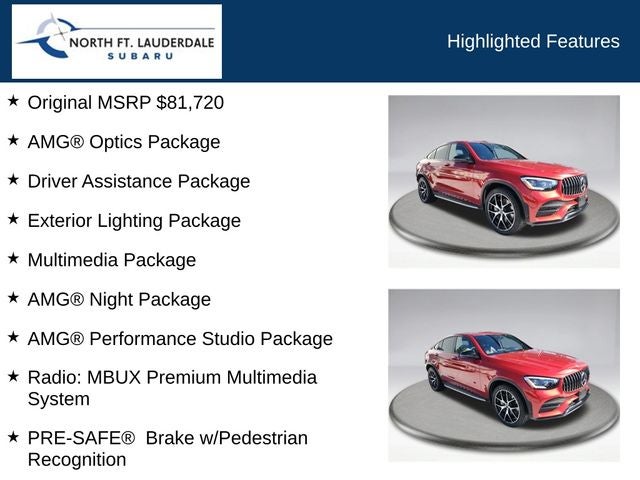 2021 Mercedes-Benz AMG® GLC 43 GLC 43 AMG® 4MATIC®