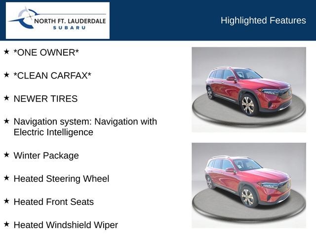 2024 Mercedes-Benz EQB 300 300 4MATIC®