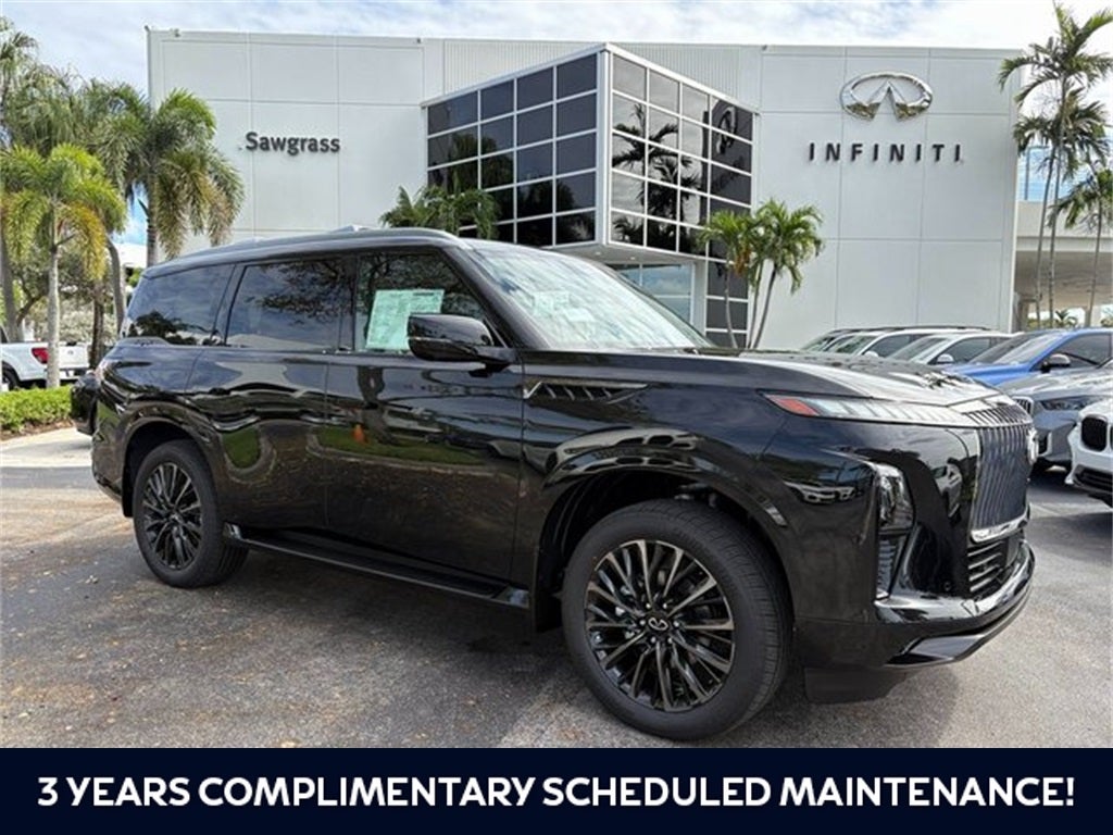 2026 INFINITI QX80 AUTOGRAPH Black Out Wheel Package