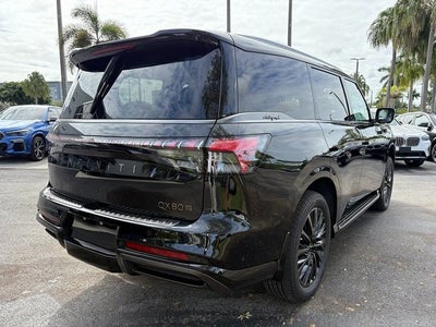 2026 INFINITI QX80 AUTOGRAPH Black Out Wheel Package