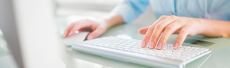 Happy Customer Leaving a Review