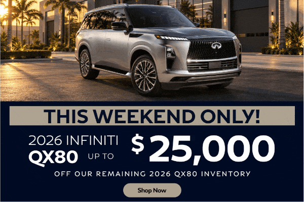QX80 weekend offer