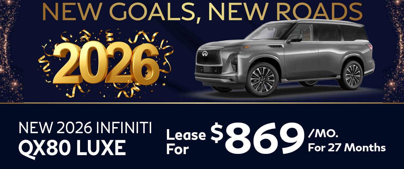 NEW 2026 INFINITI QX80 LUXE